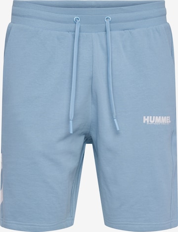Pantaloni sportivi 'Legacy' di Hummel in blu: frontale