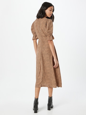 In The Style Dress 'OLIVIA' in Brown