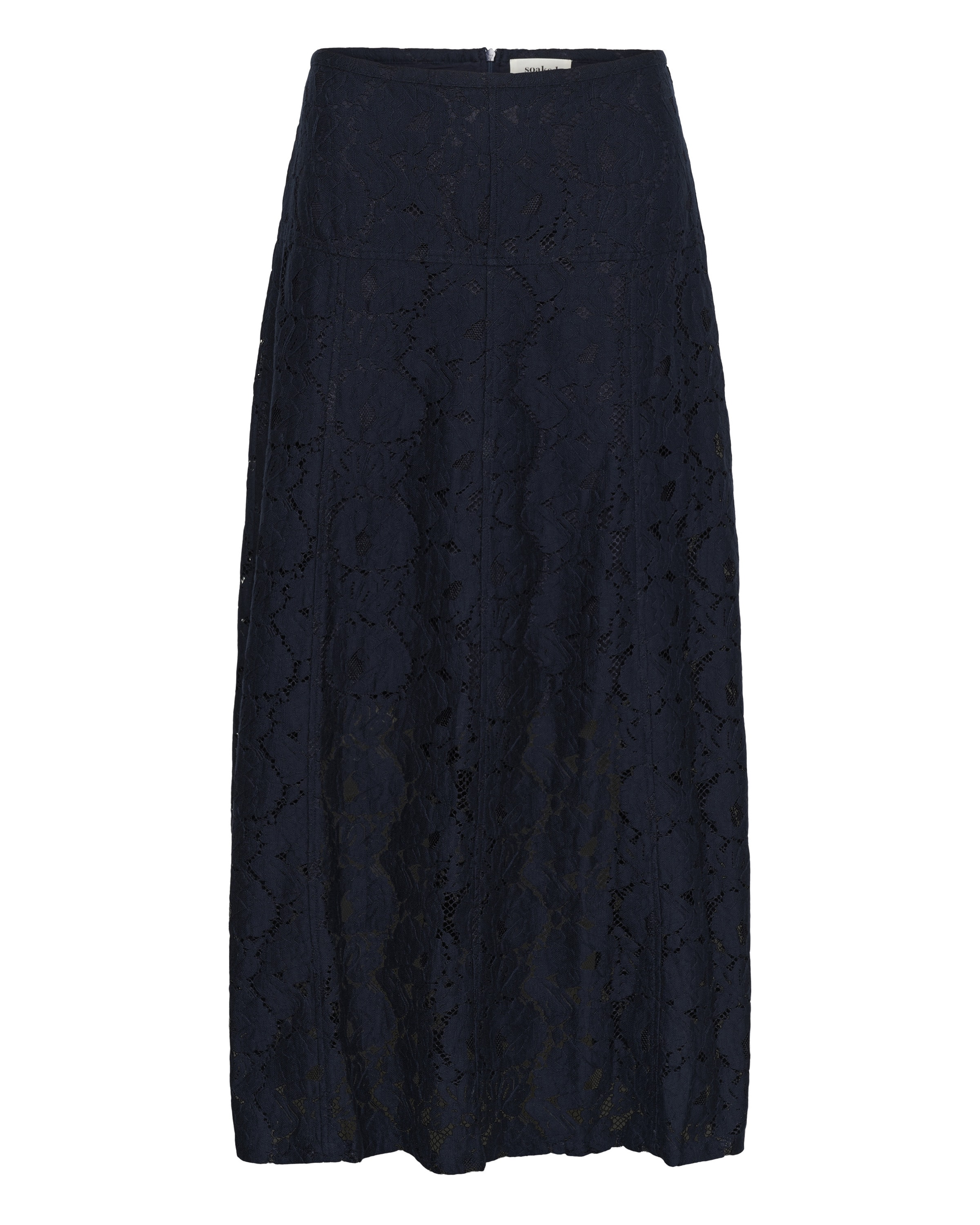SOAKED IN LUXURY - Falda 'Taya' en azul: frente