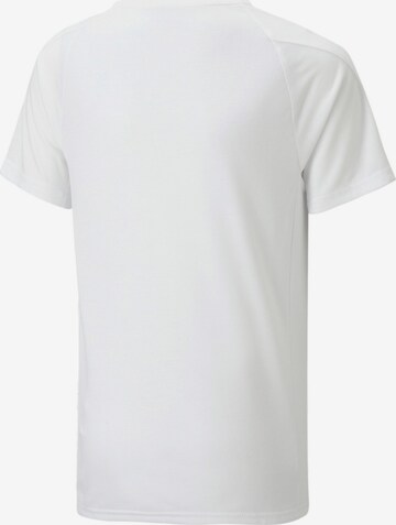 T-Shirt fonctionnel 'Evostripe' PUMA en blanc