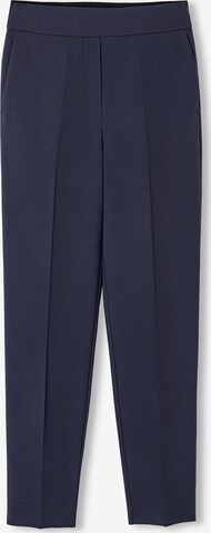 Coupe slim Pantalon à plis Ipekyol en bleu : devant