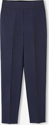 Ipekyol Slimfit Pantalon in Blauw: voorkant