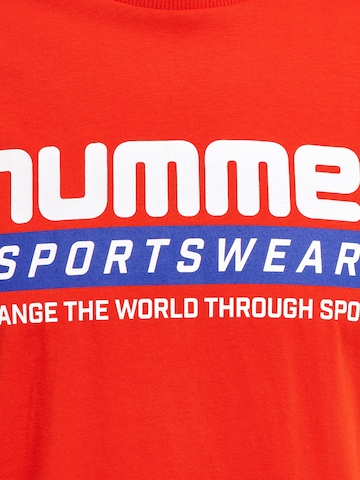 Hummel Performance Shirt 'Carson' in Orange