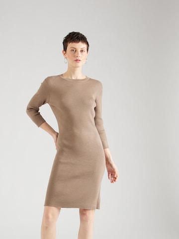 ZABAIONE - Vestido de punto 'Ca44my' en beige: frente