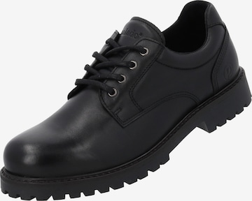 Palado Schnürschuh 'Palado Lamfin' in Schwarz: Vorderseite