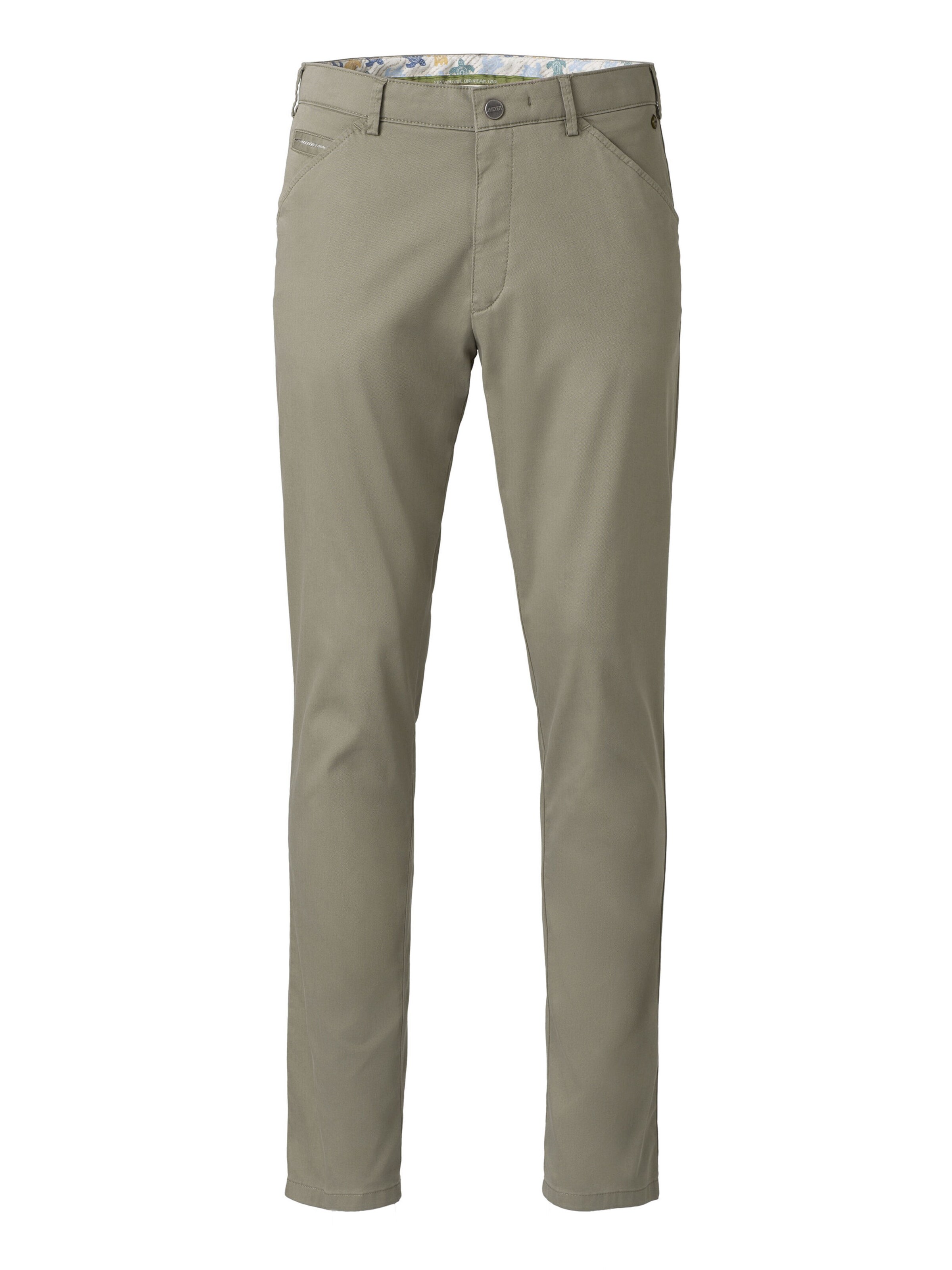 MEYER Chino Pants 'Chicago' in Grey: front