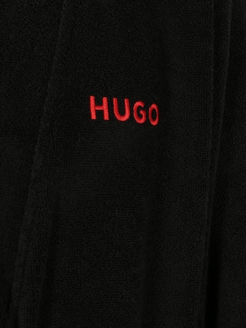 HUGO Long Bathrobe in Black