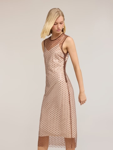 MOTIVI Jurk in Beige