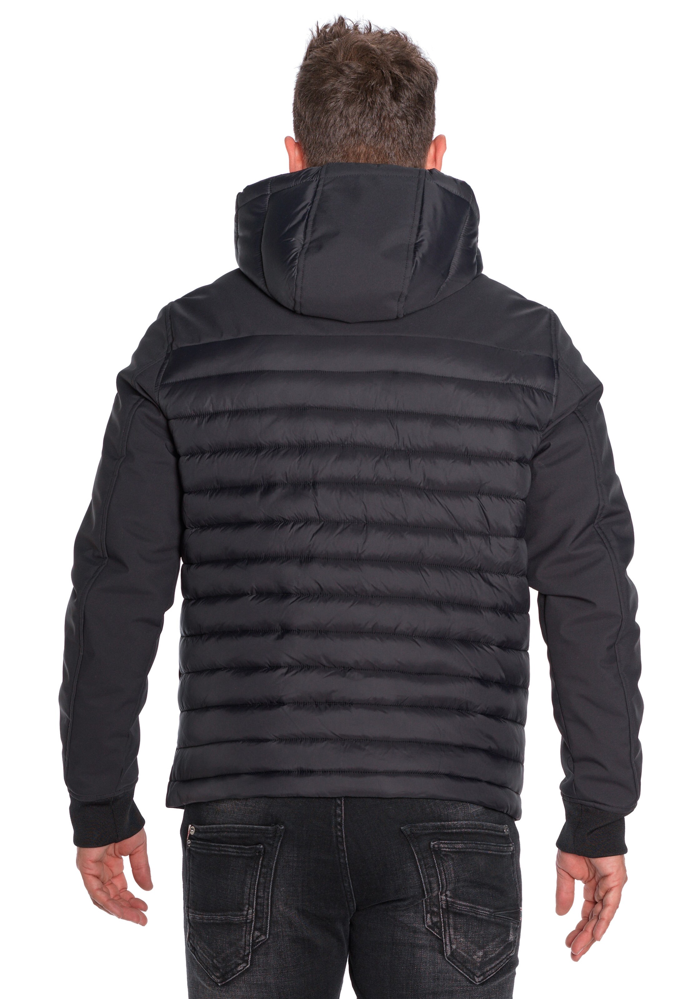 Le Temps Des Cerises Winterjacke 'Lima' in Schwarz
