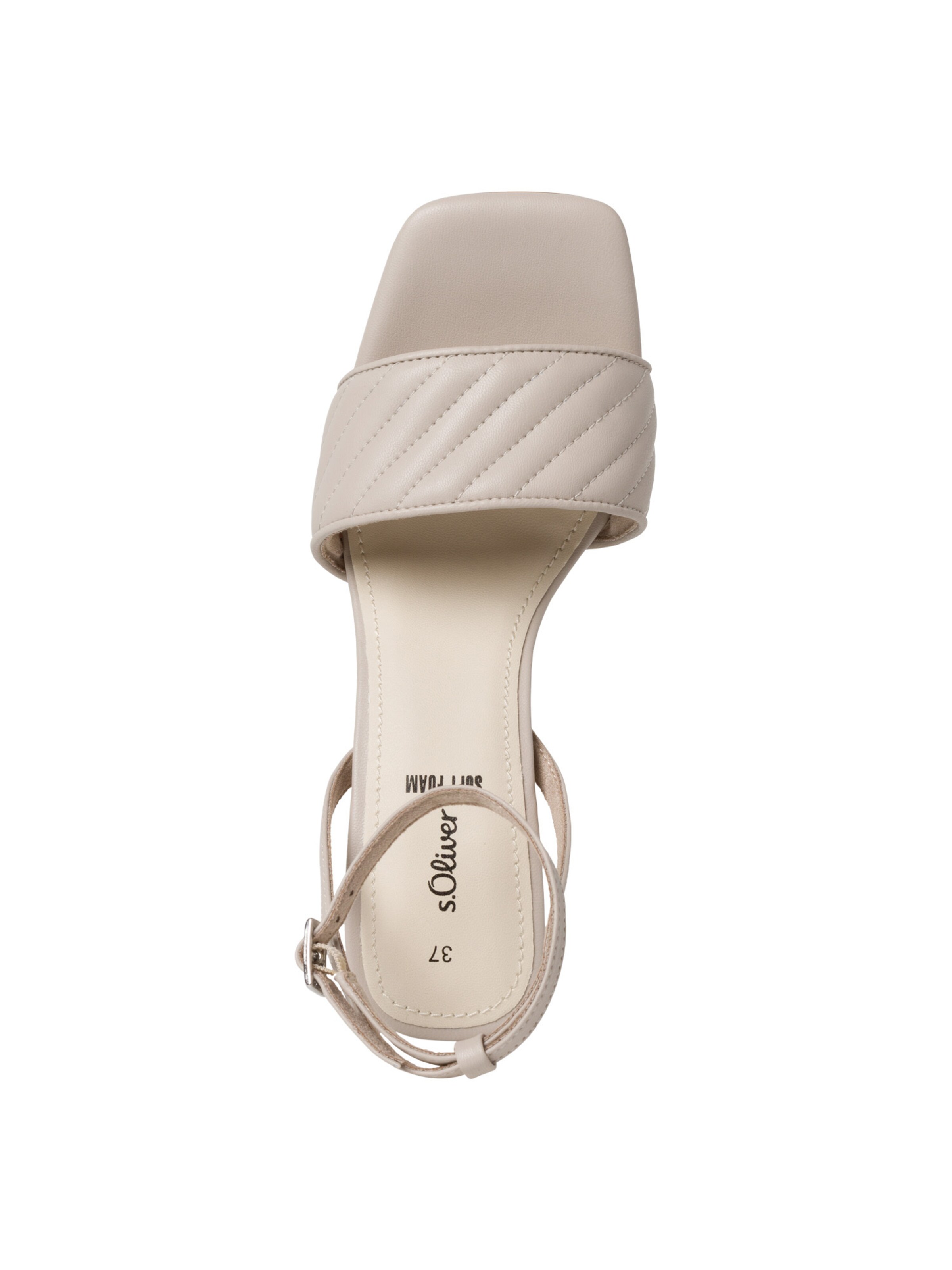 s.Oliver Sandaal in Beige