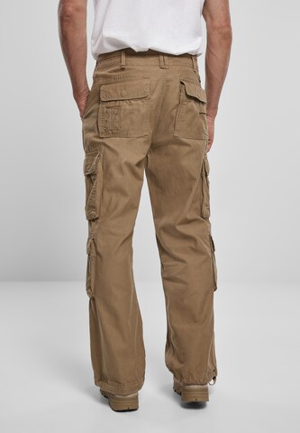 Brandit Tapered Cargo Pants in Beige