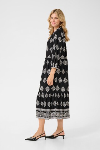 Cream Dress 'Tiah' in Black