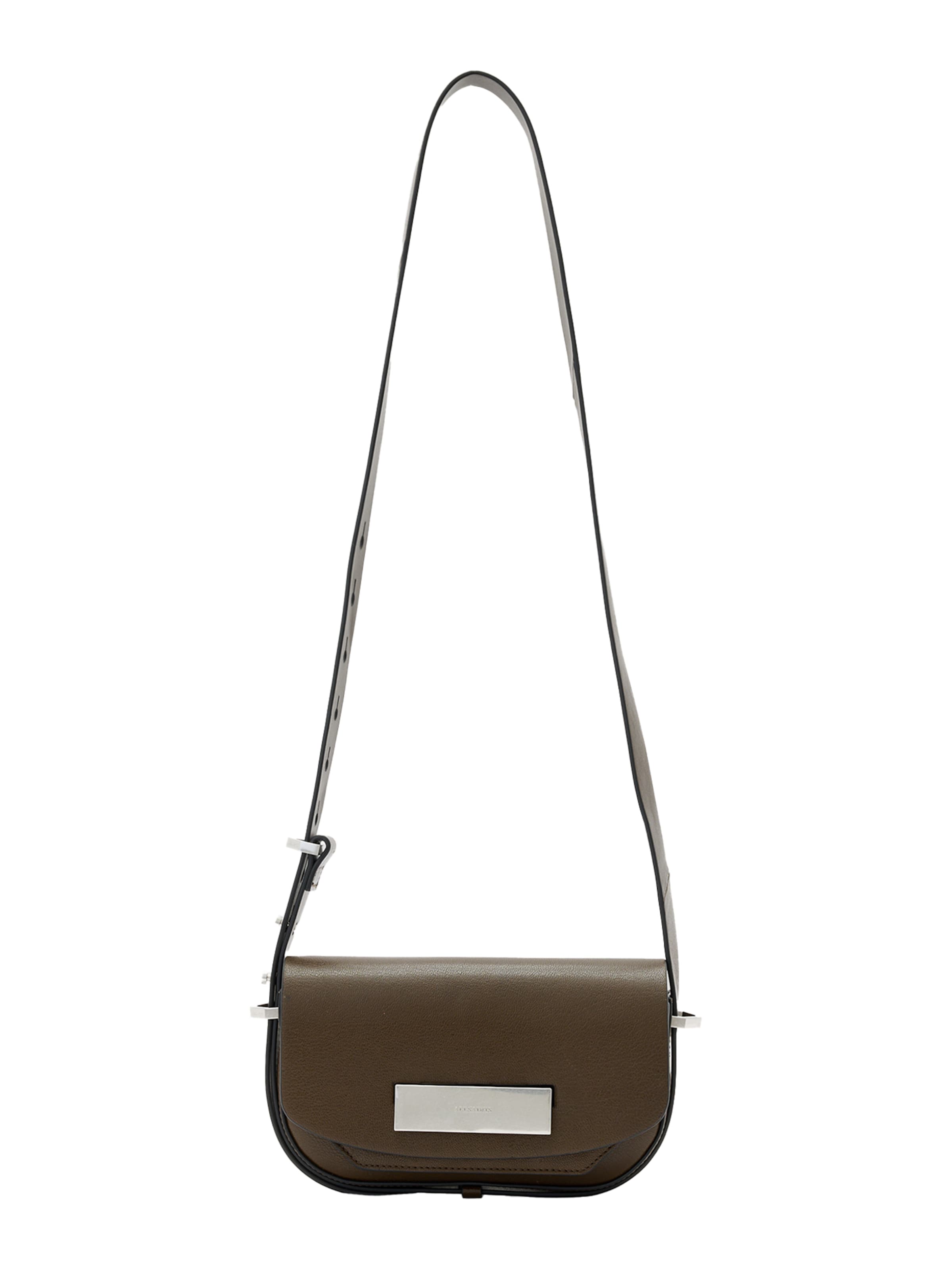 Borsa a tracolla 'ETTA' di AllSaints in marrone: frontale
