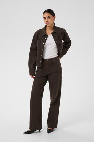 Kaffe Regular Jeans in Bruin