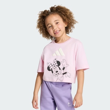 ADIDAS SPORTSWEAR Functioneel shirt ' Disney Minnie Maus' in Roze: voorkant