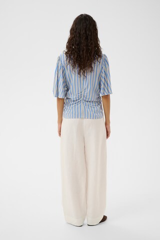 SOAKED IN LUXURY Bluse 'SLArjana' in Blau