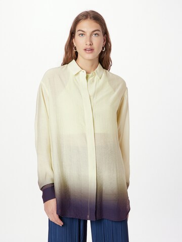 Camicia da donna di Samsøe Samsøe in giallo: frontale