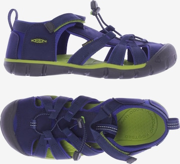 KEEN Sandalen 38 in Blau: predná strana