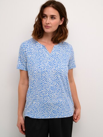 Kaffe Shirt 'Bella' in Blau: Vorderseite