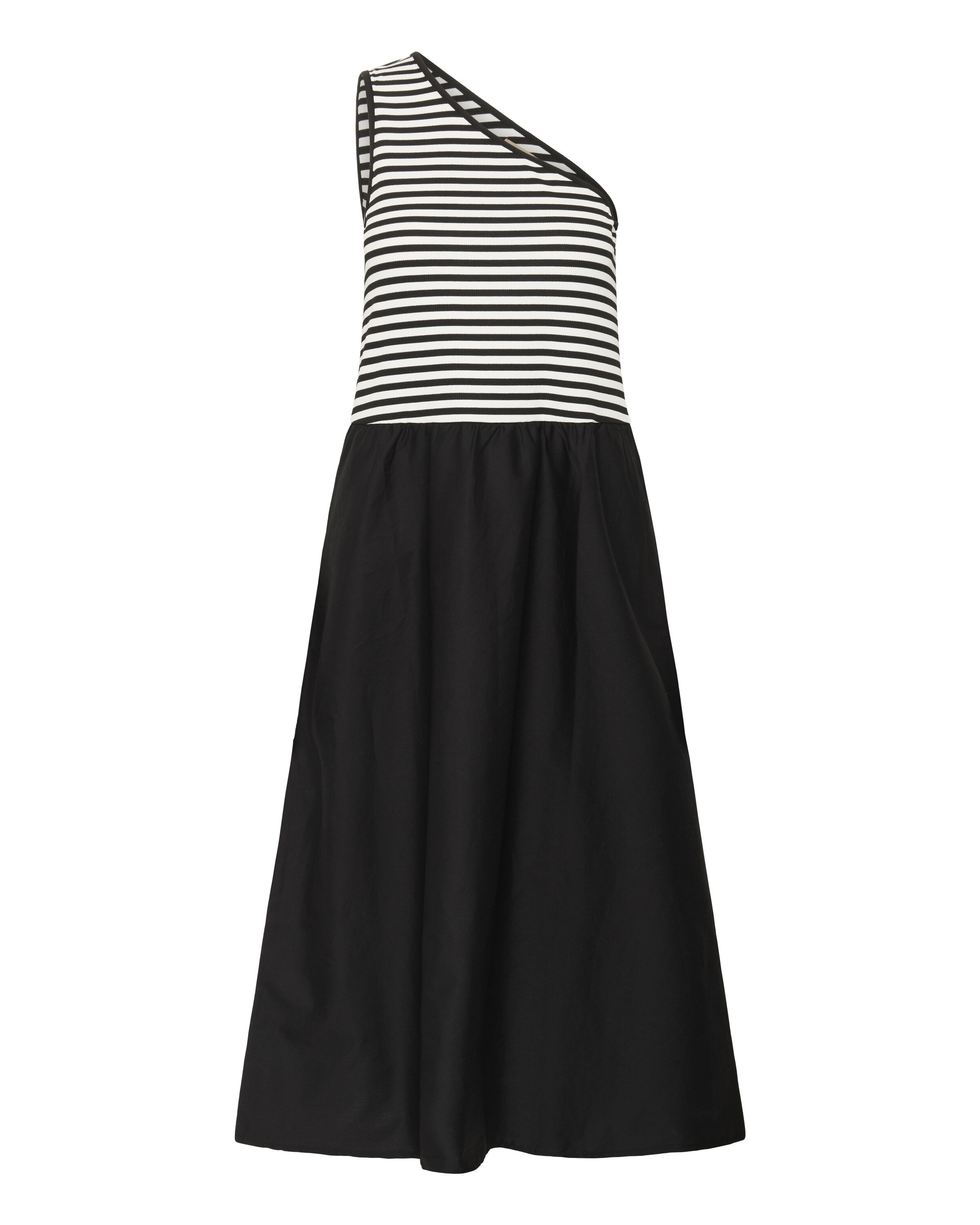 CULTURE Jurk 'Florence' in Zwart: voorkant