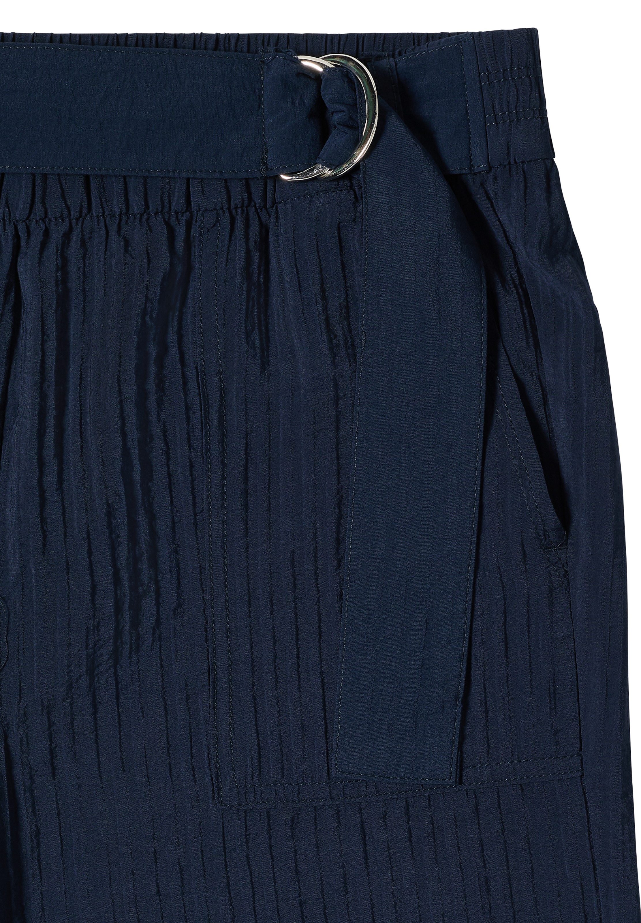 CECIL Wide Leg Hose in Blau