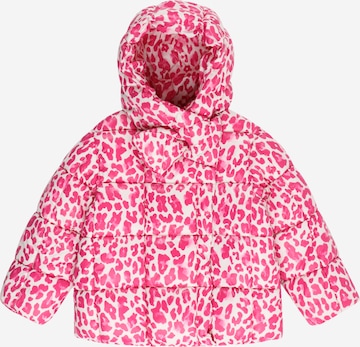 UNITED COLORS OF BENETTON Winter Jacket in Pink: front