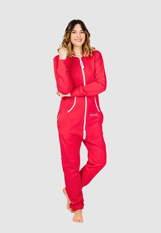 Moniz Jumpsuit in Rood: voorkant