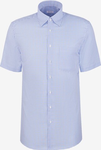 SEIDENSTICKER Regular Fit Businesshemd in Blau: Vorderseite