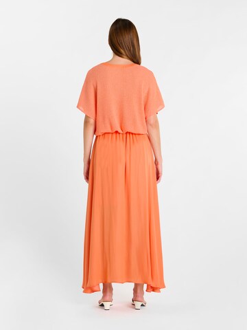 Jupe 'EZIA' Le Temps Des Cerises en orange