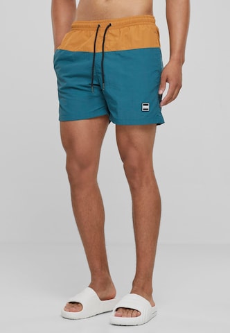 Urban Classics Swimming shorts in Blue: front