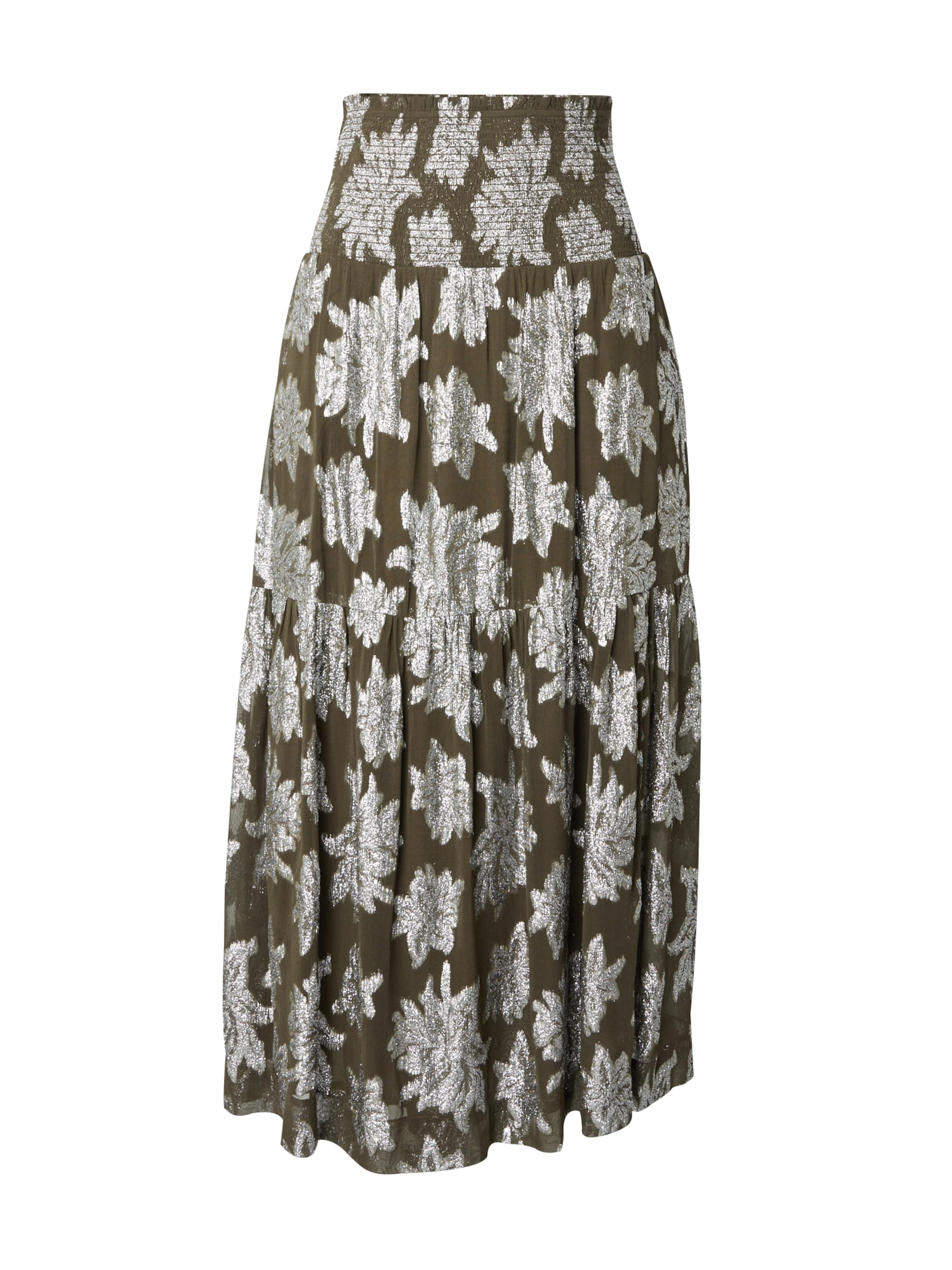 Jupe &#x27;Phoebe&#x27; WHITE STUFF en vert : devant