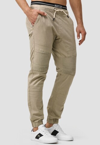 INDICODE JEANS Regular Cargohose ' Savannah ' in Beige