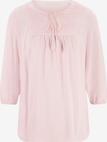 Linea Tesini by heine Blouse in Pink: front