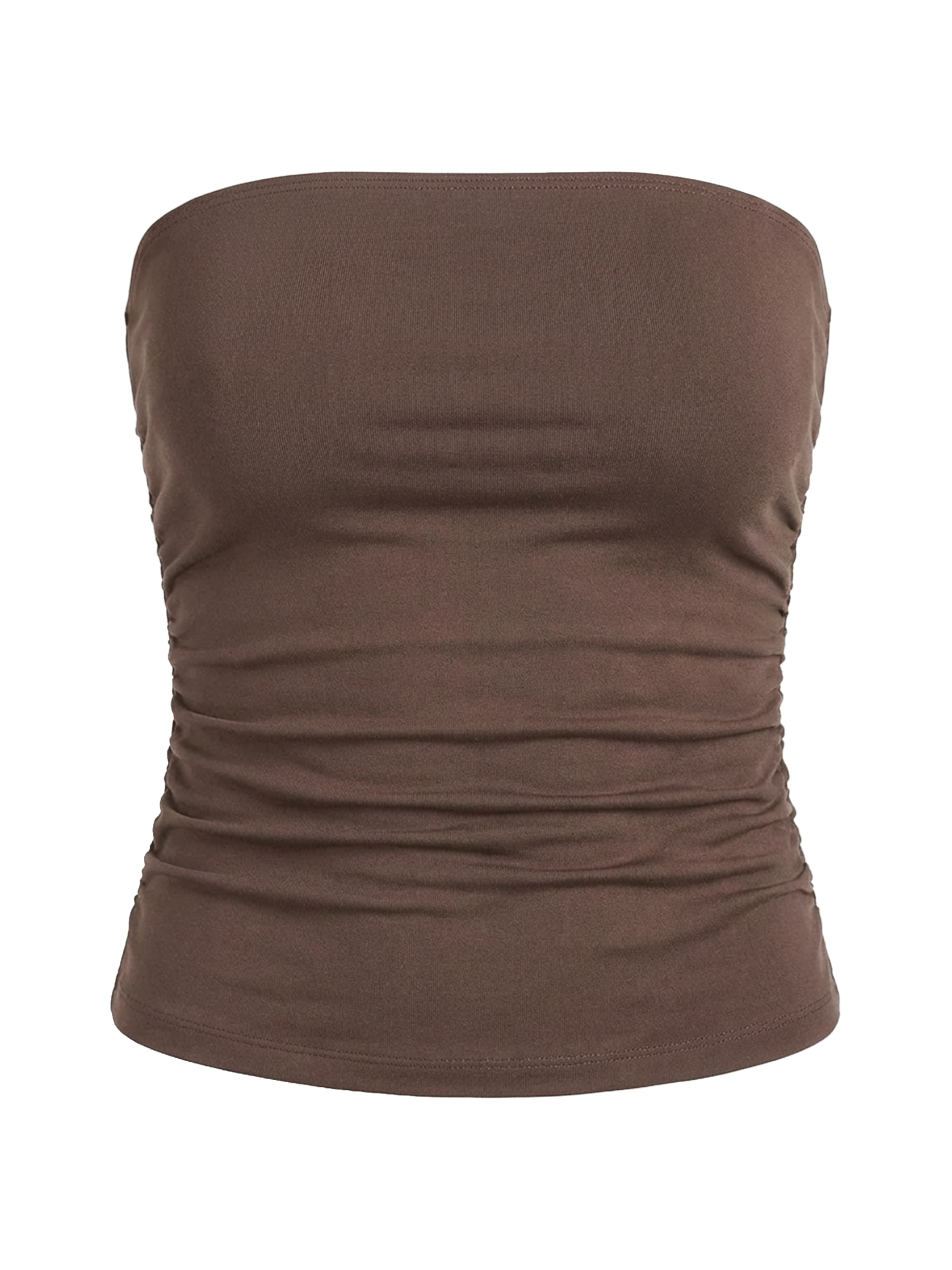 studioselect Top 'Nina' in de kleur Chocoladebruin, Productweergave