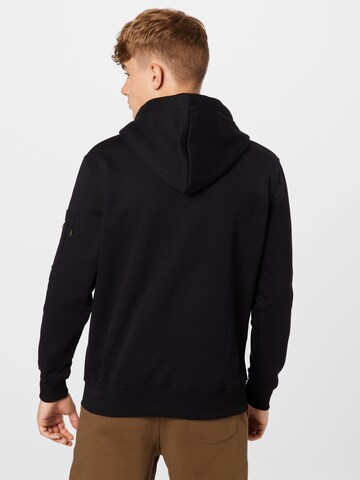 ALPHA INDUSTRIES Sweatshirt in Schwarz