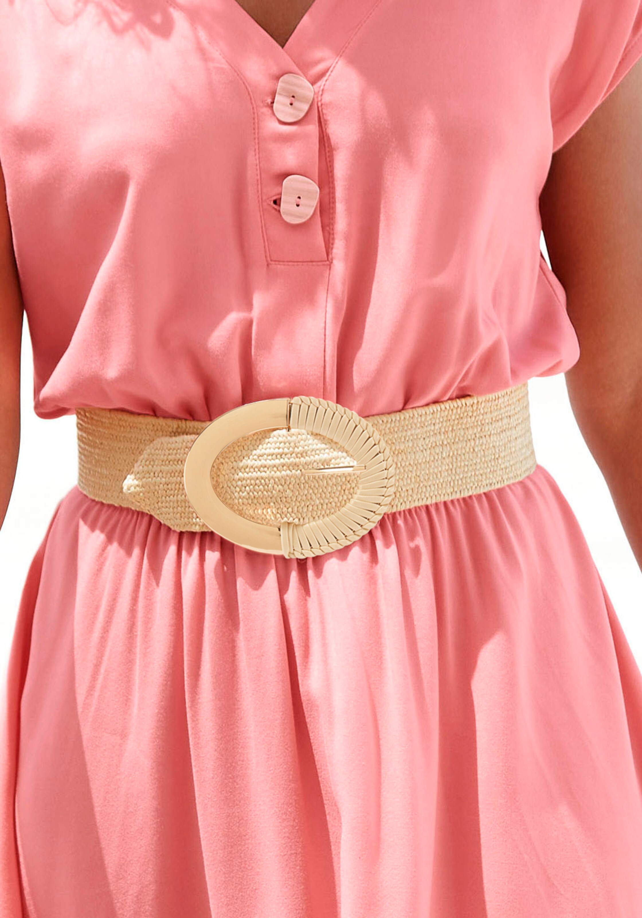 LASCANA - Cinturón en beige: frente