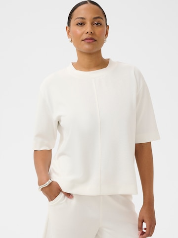 Kaffe Тениска 'KAannie' в бяло: отпред