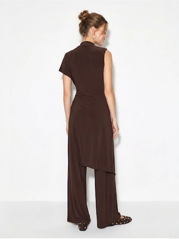 Bianco Lucci Jumpsuit in Bruin