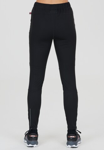 ENDURANCE Slim fit Workout Pants 'Eluna' in Black
