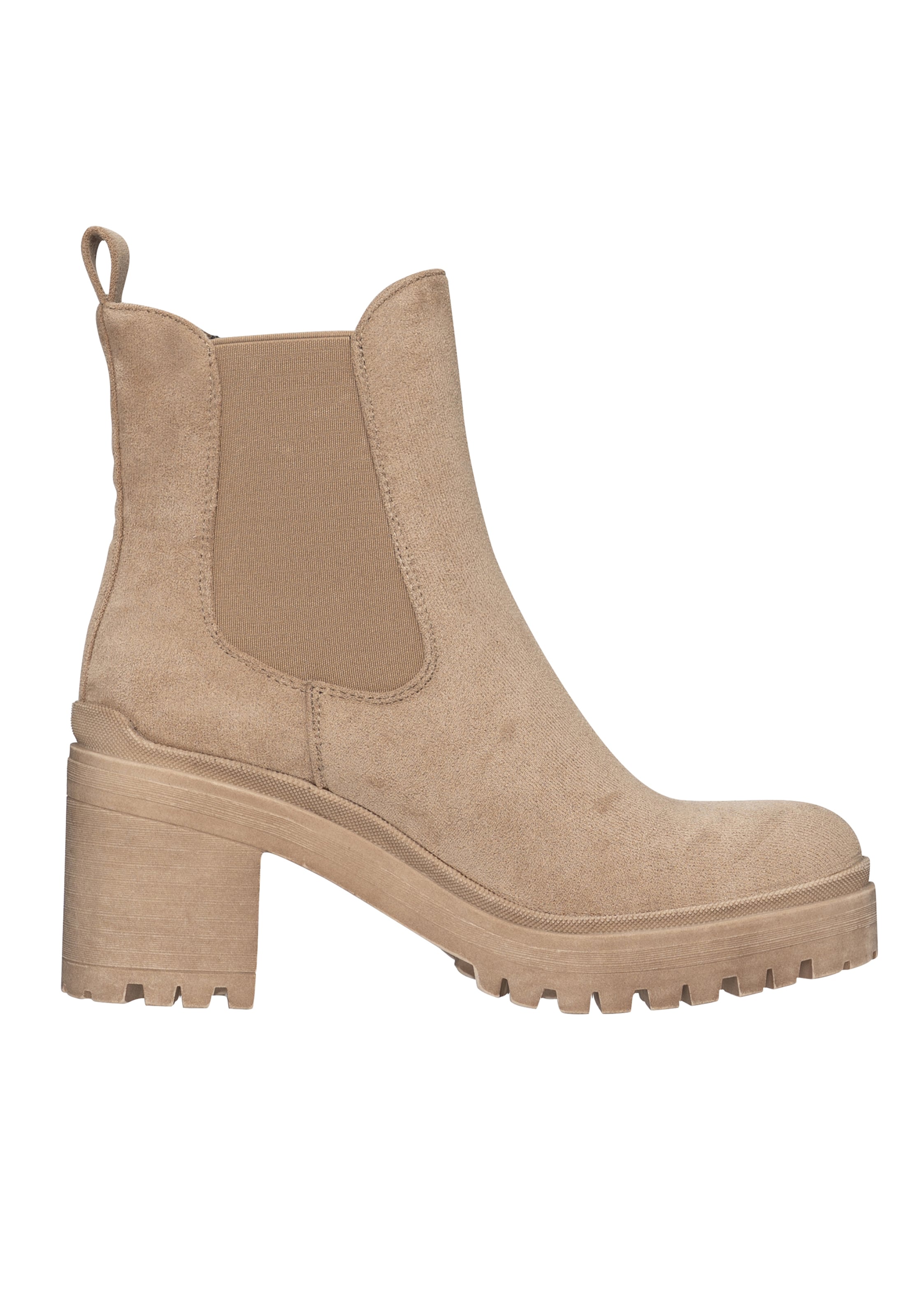 Boots chelsea di Elara in beige