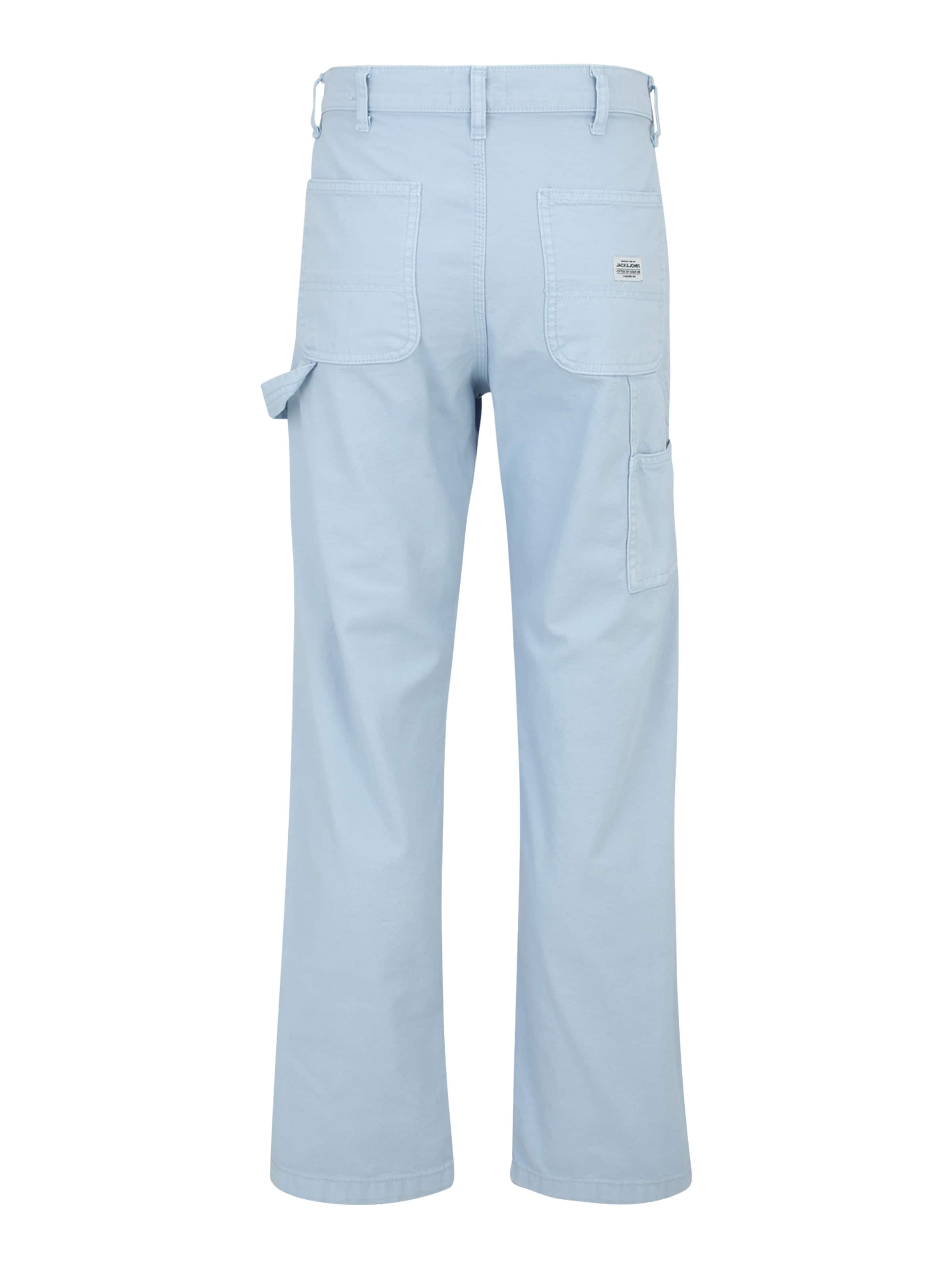 JACK & JONES Loosefit Παντελόνι 'JPSTeddie JJCarpenter' σε μπλε