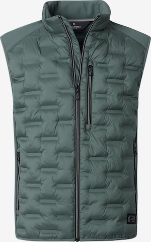 CASAMODA Bodywarmer 'Basic' in Groen: voorkant