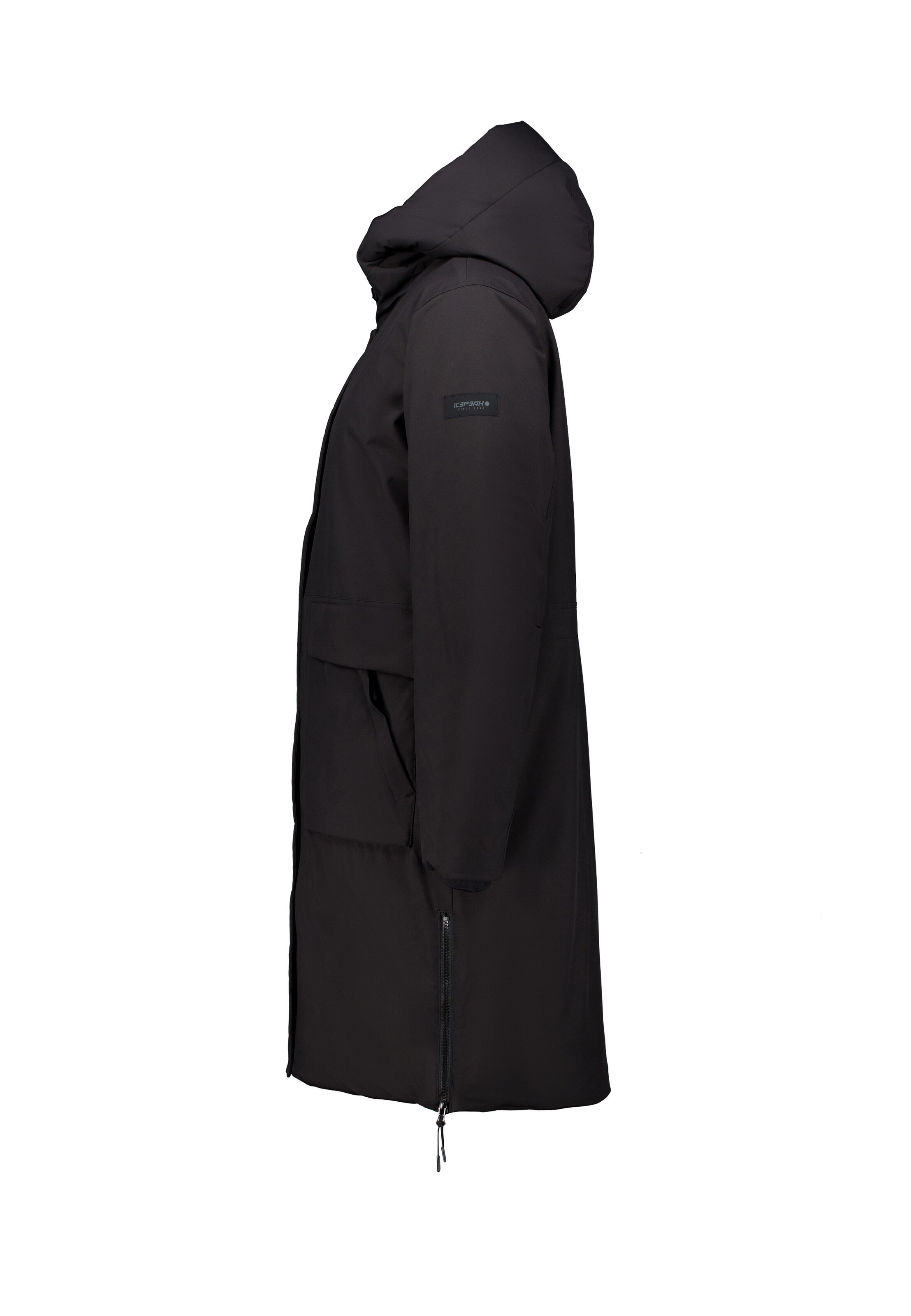 ICEPEAK Mantel in Schwarz