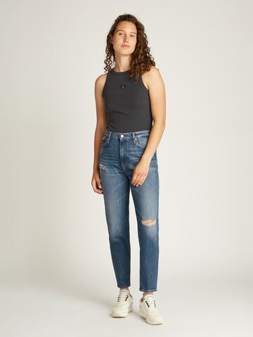 Calvin Klein Jeans Tapered Jeans i blå