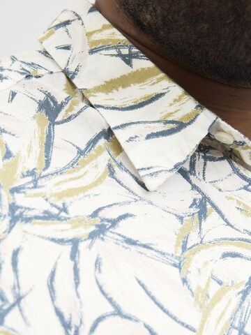 Jack & Jones Plus Comfort fit Overhemd in Wit