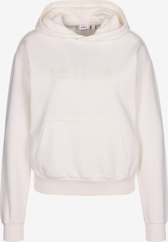 Sweat-shirt 'Bischkek' FILA en blanc : devant