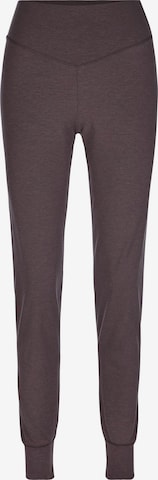 CALIDA Pyjamabroek 'DEEPSLEEPWEAR Warming' in Blauw: voorkant