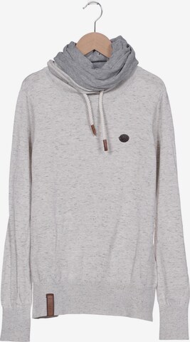 naketano Sweatshirt & Zip-Up Hoodie in S in White: front