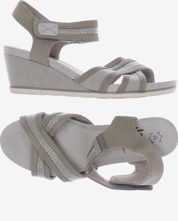 JANA Sandalen 41 in Grau: predná strana