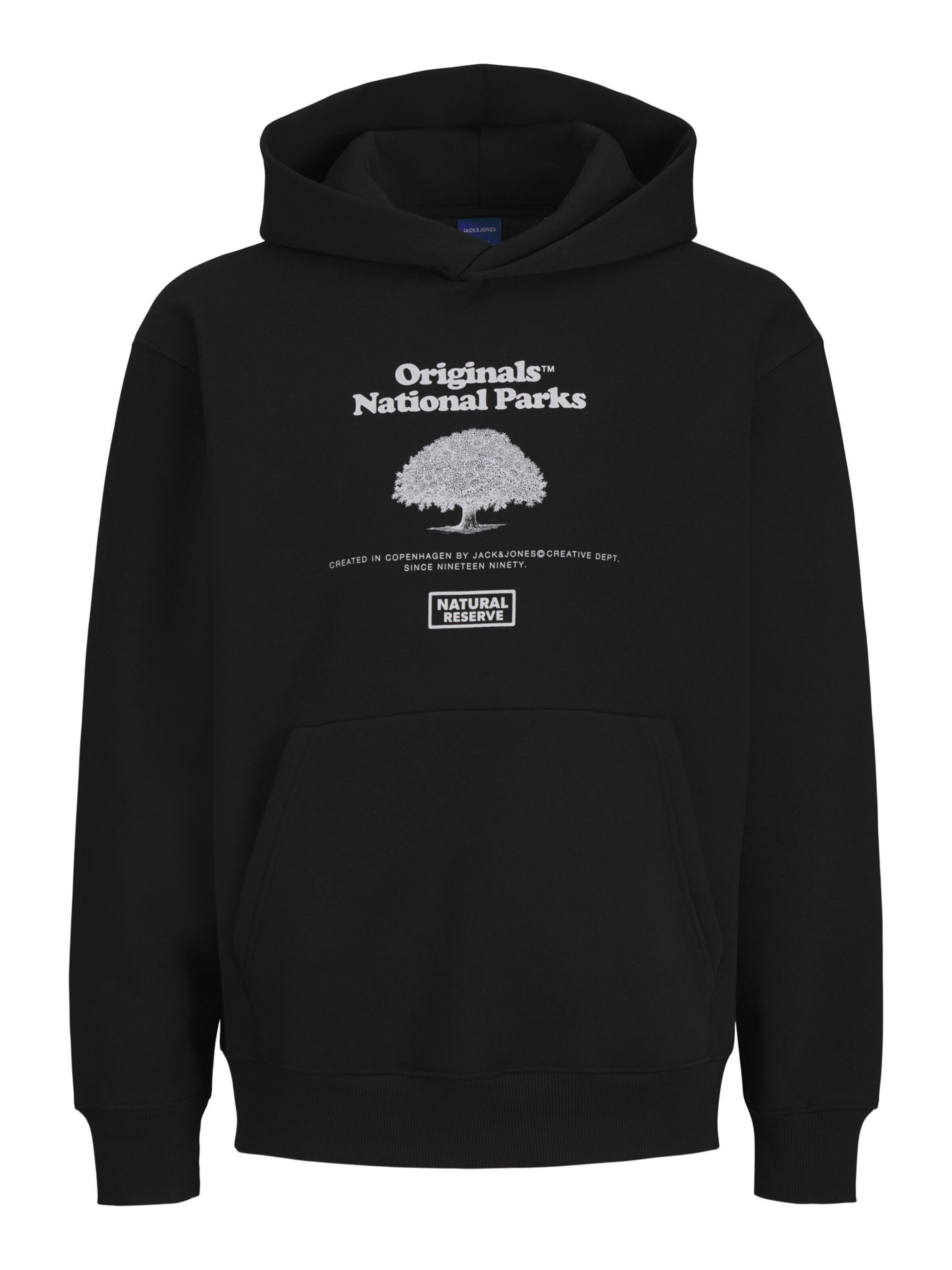 JACK & JONES Sweatshirt in Schwarz: Vorderseite